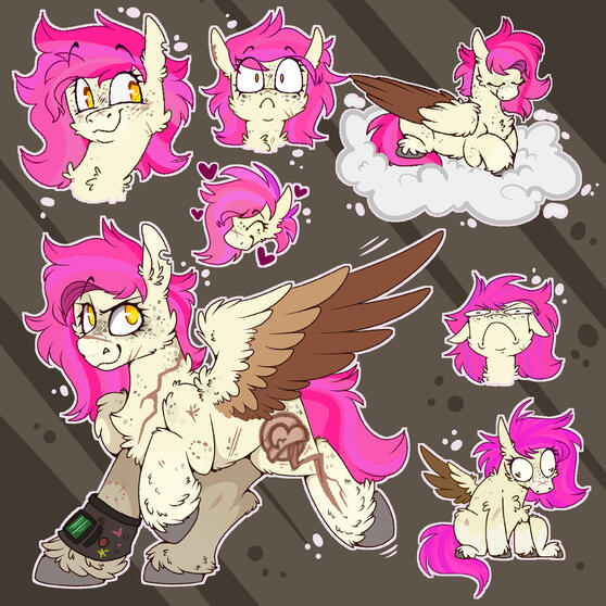 emotes, flatcolour fullbody